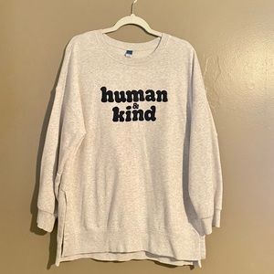 Old Navy Human & Kind Tunic Sweatshirt